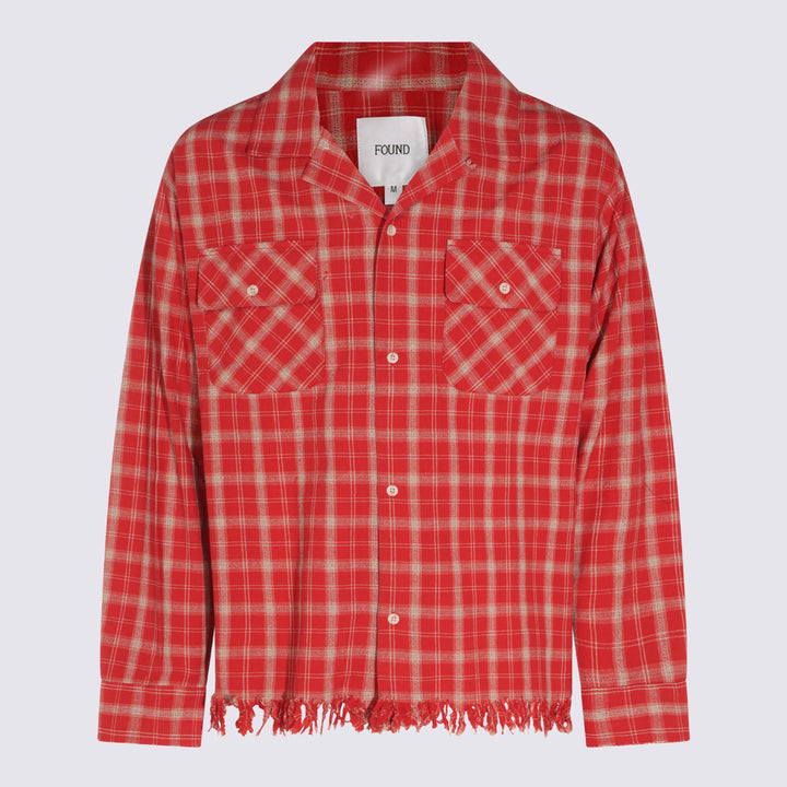 Found Shirts - RED PLAID | 32a19cb644a06c54412db26013ba29d974aa21fd