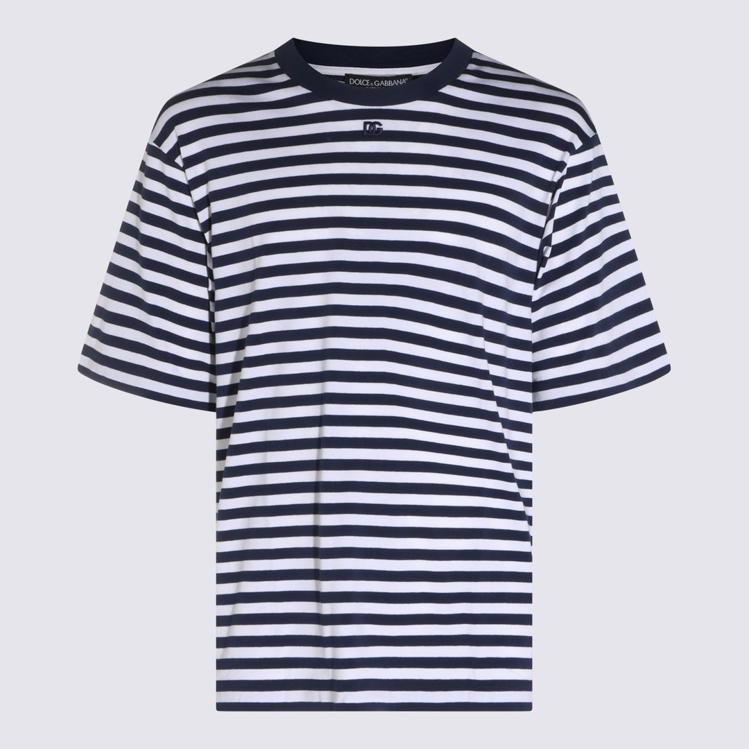 Dolce & Gabbana T-shirts and Polos - Navy | ca6b949e76270e8e3f59b3d399c2f18d617dfbea