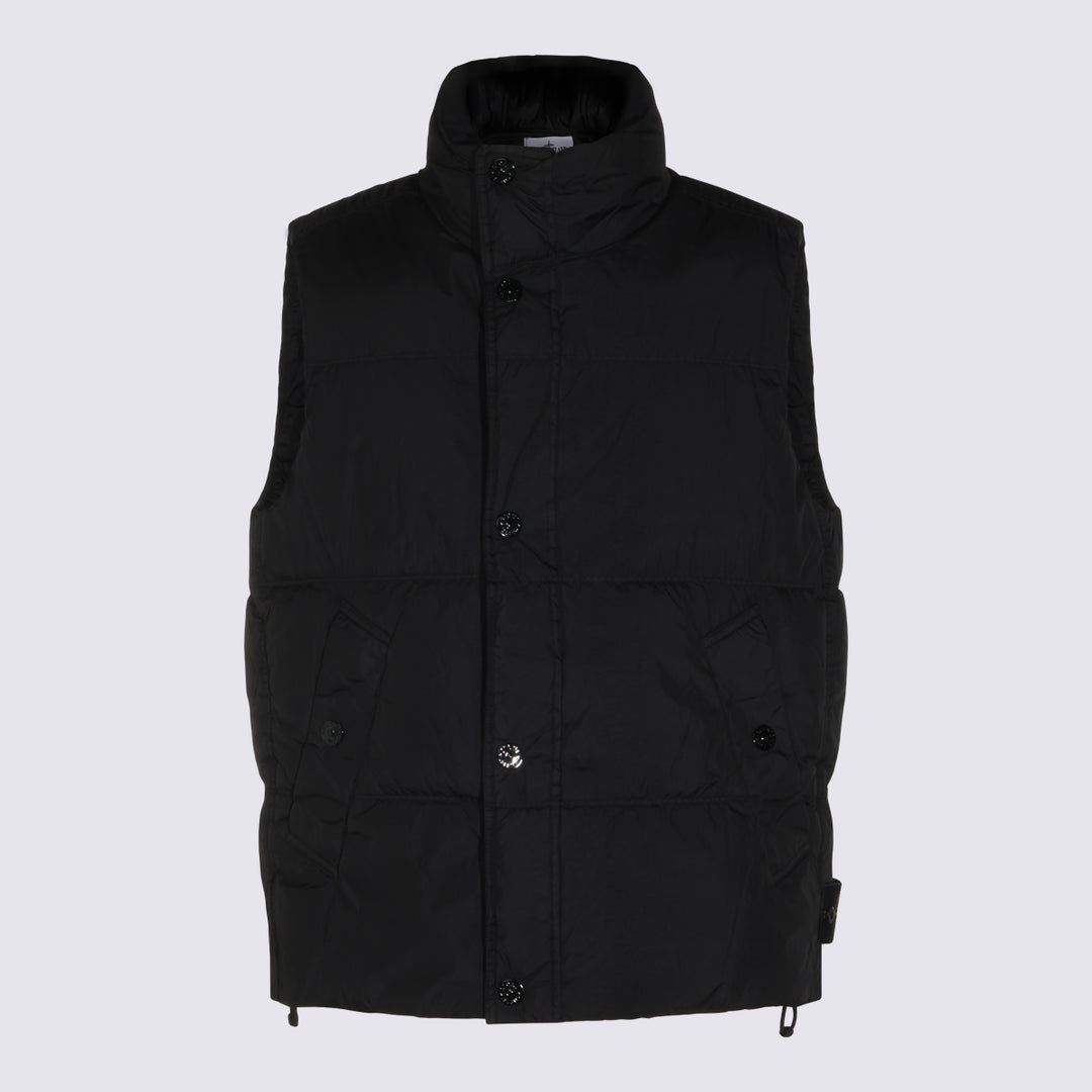 Stone Island Coats - Black | 063a019de0e104d7145d962800a0bd99f7db43d5
