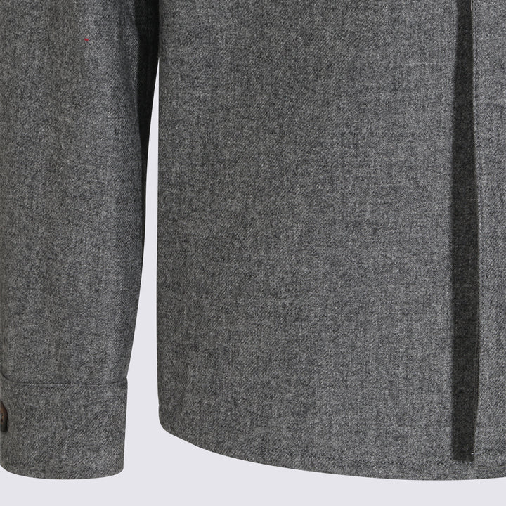 Eleventy Jackets - Grigio medio | 0c6b1490ff8956acee5c7431f97044f528e8eff4