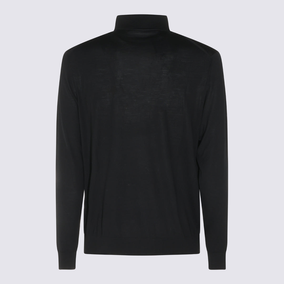 Kiton Sweaters - Black | b89b09b24cc80ab4003b6311c60d0a6c3583c74c