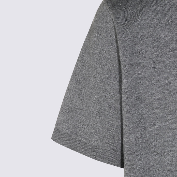Malo T-shirts and Polos - Metallici e grigi | 78108a2305a5c155002d36a44ccbfde054ca4a12