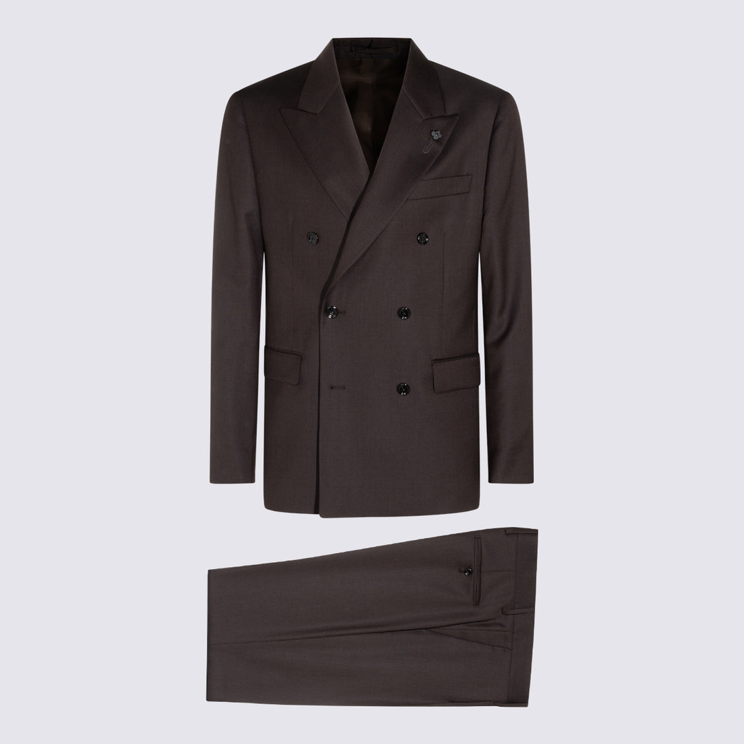 Lardini Dresses - Brown | 64b3f10dedc630f5590bdce25169247a899596ba