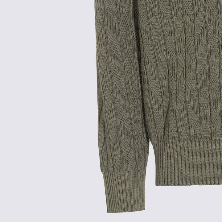 Canali Sweaters - Blu e Verdi | 729c48143267ef13c0e0cb1d6e3d1cc019ead765