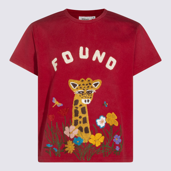 T-Shirts et Polos bordeaux délavé