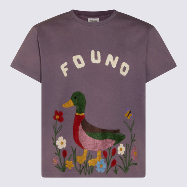 T-shirts et polos violet délavé