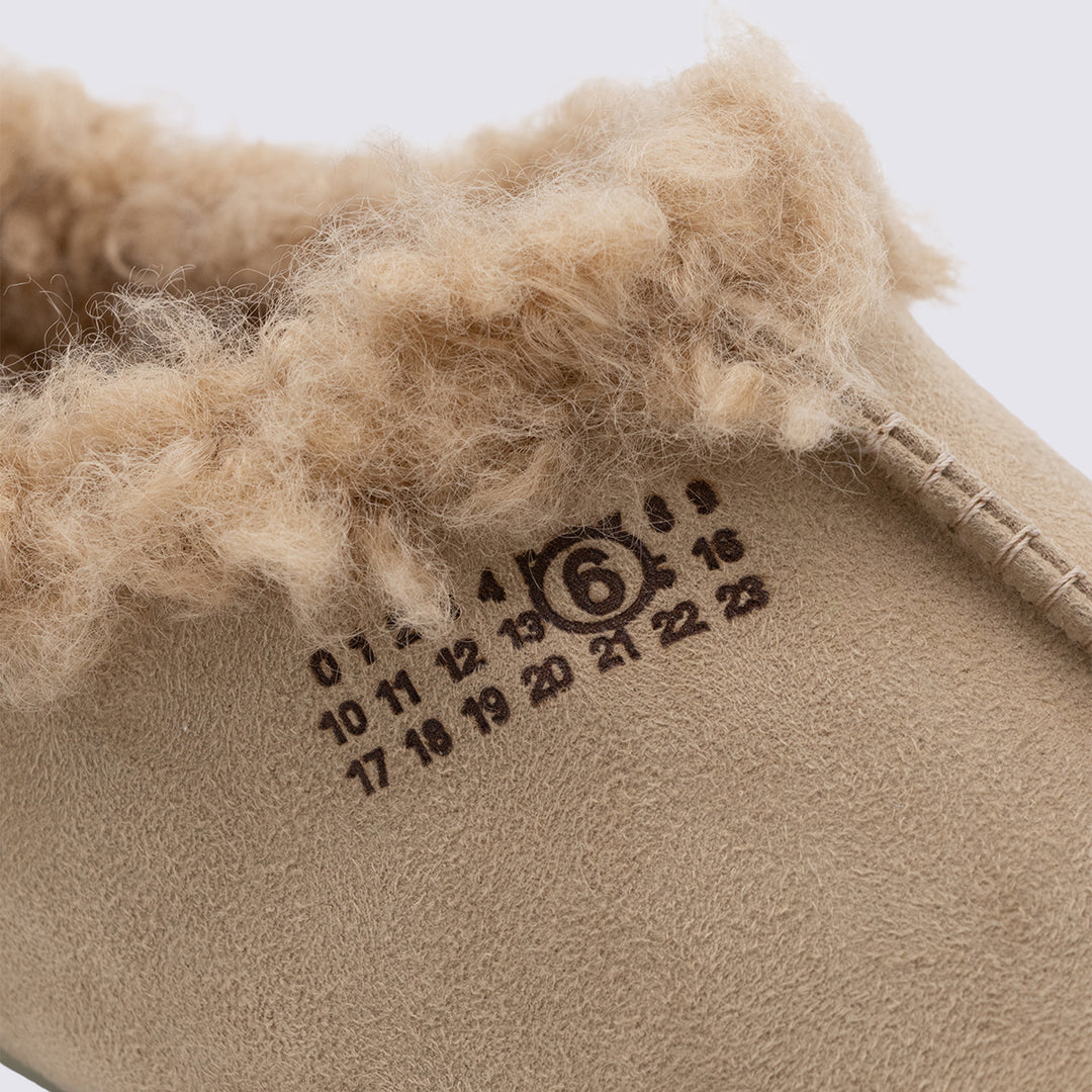 Mm6 Maison Margiela Flat shoes - INDIAN TAN | 005741e860a503c8dff1d6892b4f0870d17dee96