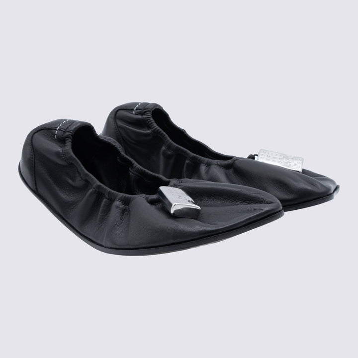 Mm6 Maison Margiela Flat shoes - Black | 3e29c7d1ed607040dadbebe349af409de35fa17b