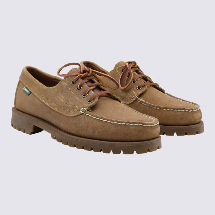 Sebago Flat shoes - BEIGE CAMEL | b6320b1ea7cb2eb9f4b1fcc51ba3e47f737cafaf
