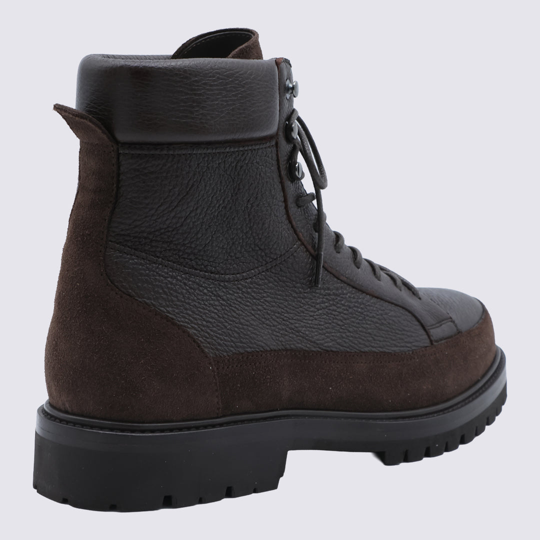 Brunello Cucinelli Boots - Brown | 866067eb8ba00e9671eeb183d70df4c788fe8401