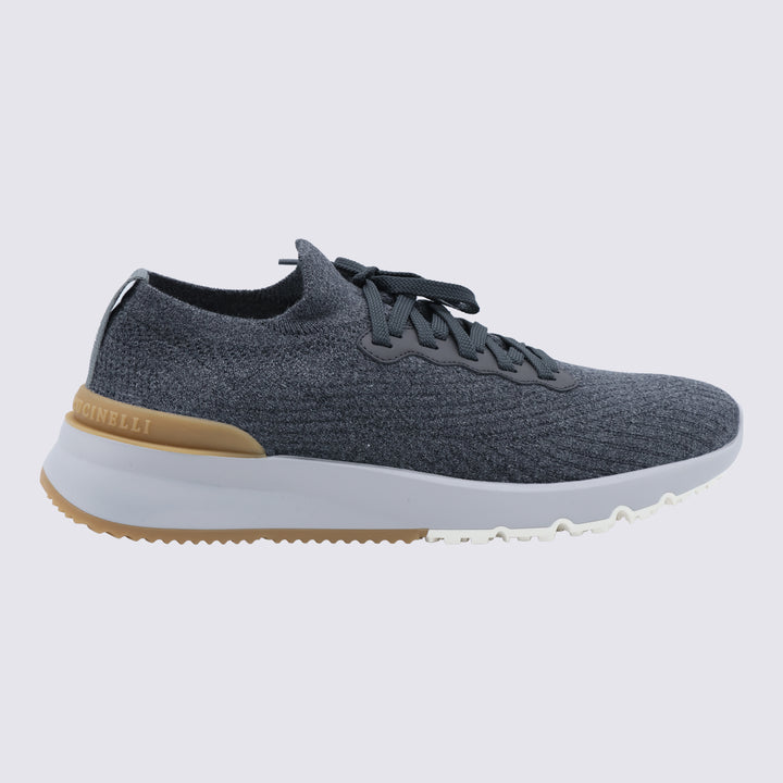 Brunello Cucinelli Sneakers - Dark grey | eedea21f6ced068ab1c26e9ac2558cbf8aca01a8