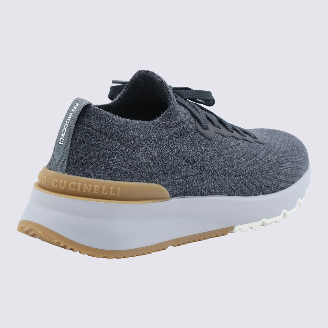 Brunello Cucinelli Sneakers - Dark grey | 44a56213ae248533d471465b1ec7f5d37312e225