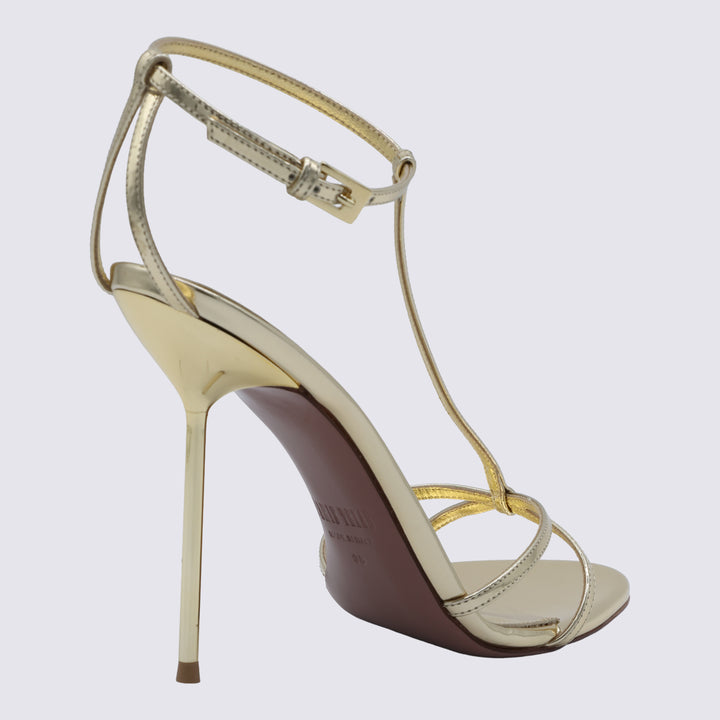 Paris Texas Sandals - Gold | 527ef9667bd2e6c31249791d537a1d77c6e62223