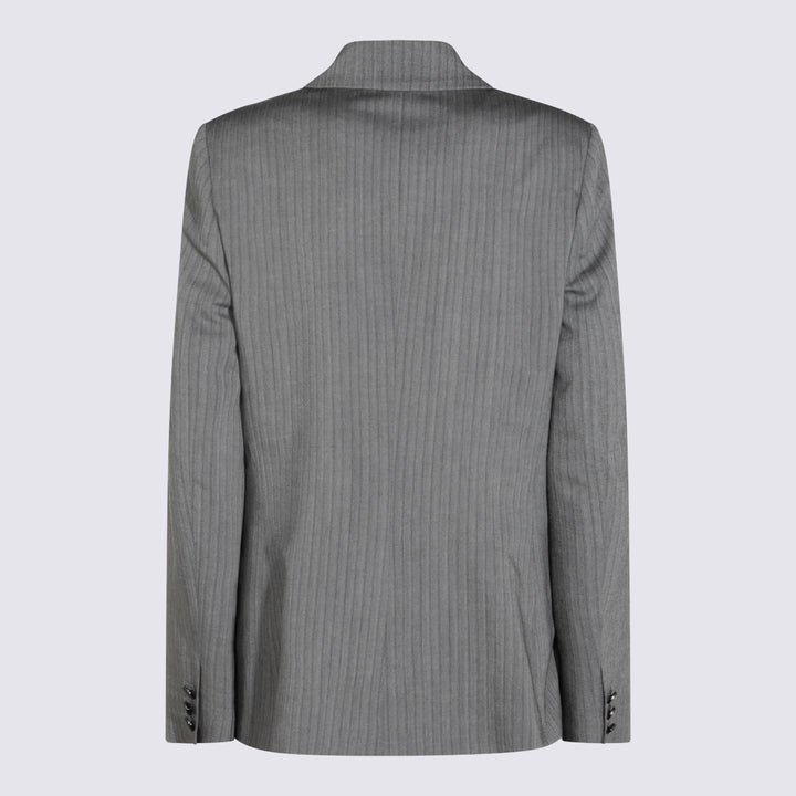 Alberta Ferretti Jackets - Grey | 83a8124bc5d6f3af196763ae52ba6f41f80a2c61