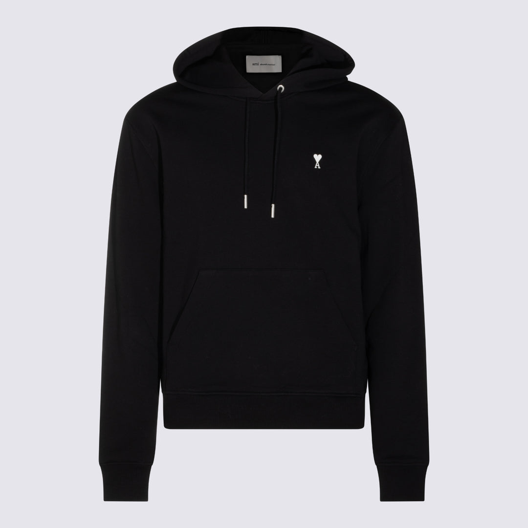Ami Paris Sweaters - Black | 58744f2b5a541f8427719ea8548bba72adc943e1