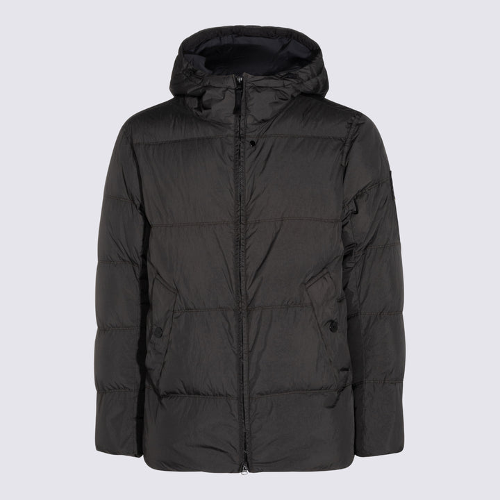 Stone Island Coats - LEAD GREY | 78eb84aff10c94f43616bc071422e5c615aa9cef
