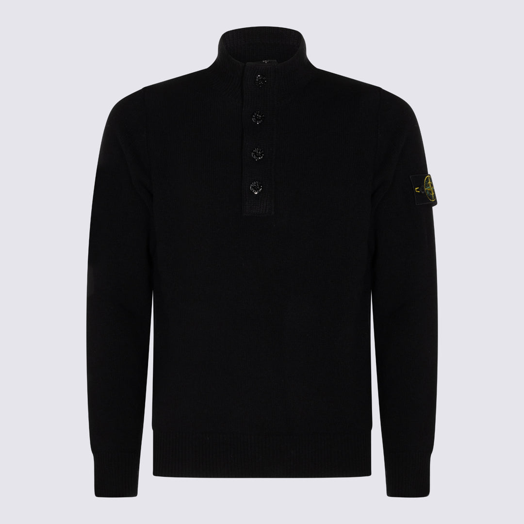 Stone Island Sweaters - Black | 42ca24622a058df2916dd5a6e91d98b4c8d572ca