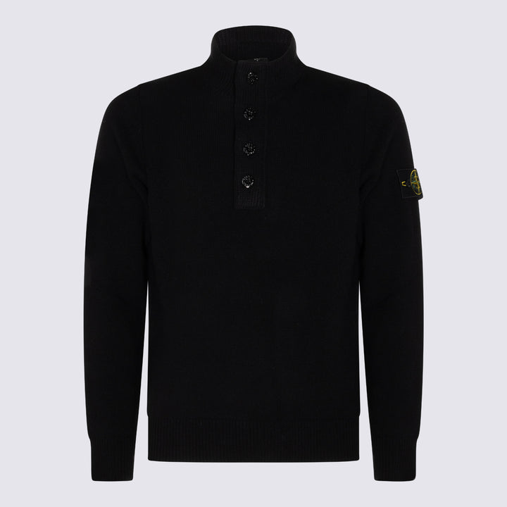 Stone Island Sweaters - Black | 42ca24622a058df2916dd5a6e91d98b4c8d572ca