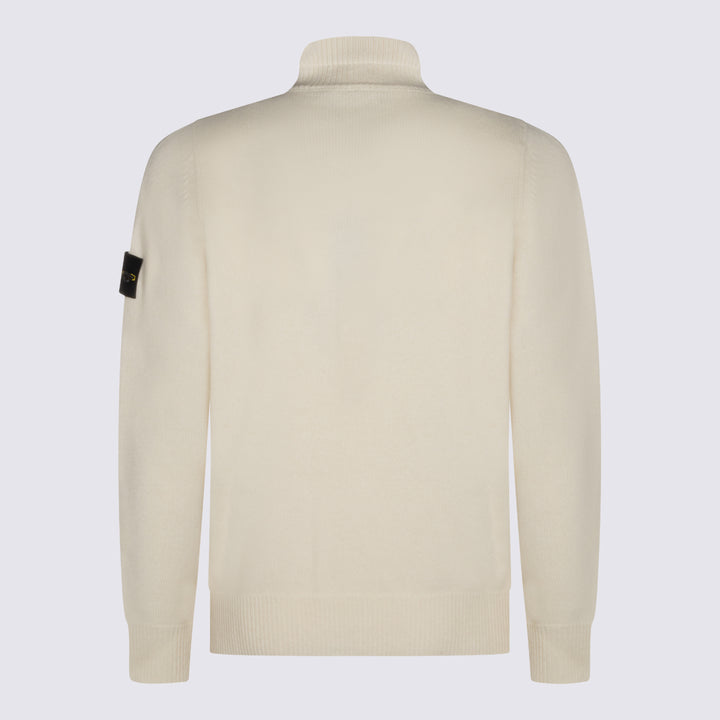 Stone Island Sweaters - IVORY | 00399f5768cfbd44086f3799e2f47734f0c67fc6