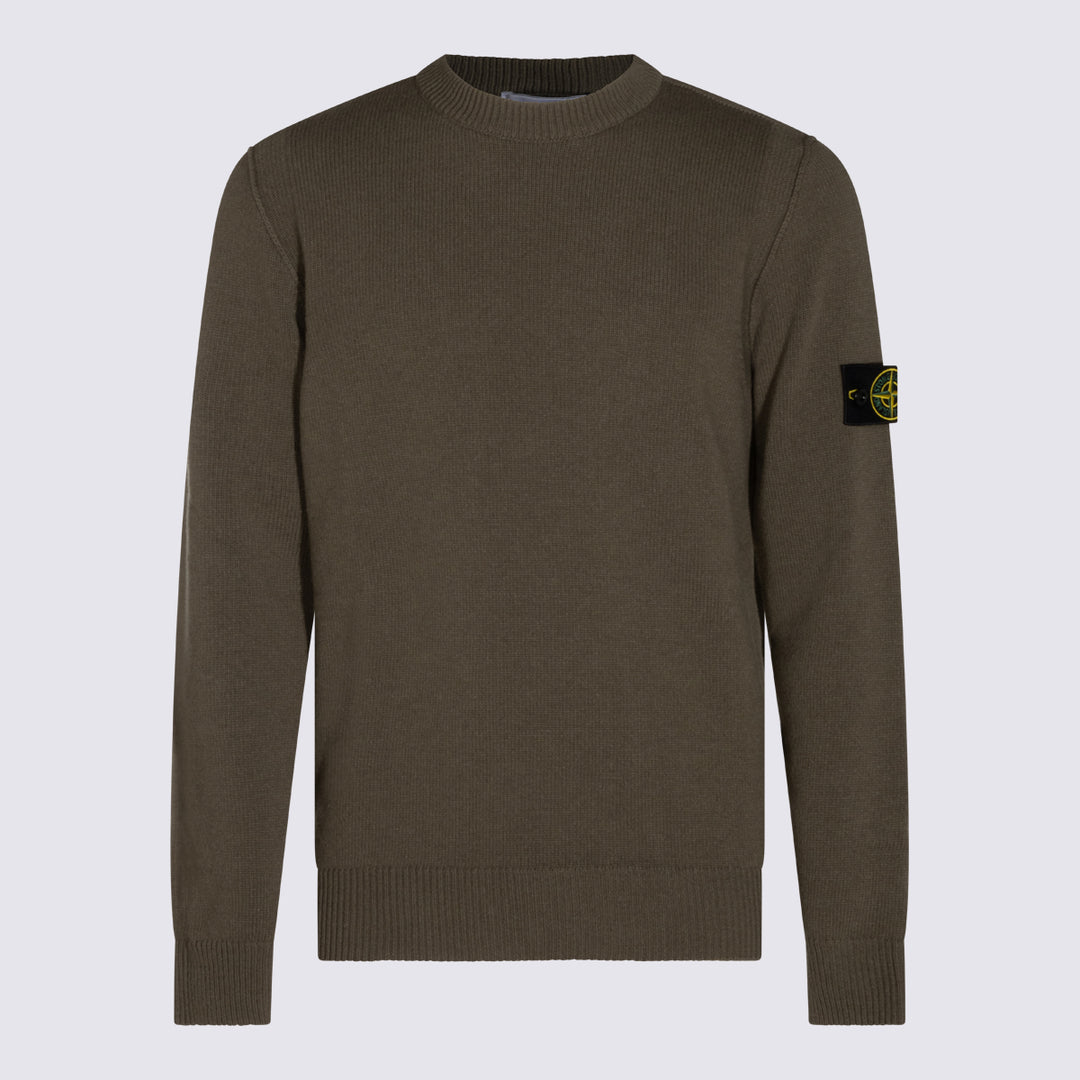 Stone Island Sweaters - MILITARY GREEN | c20e6c6e21b88d7e614c300b9dbd923441847563
