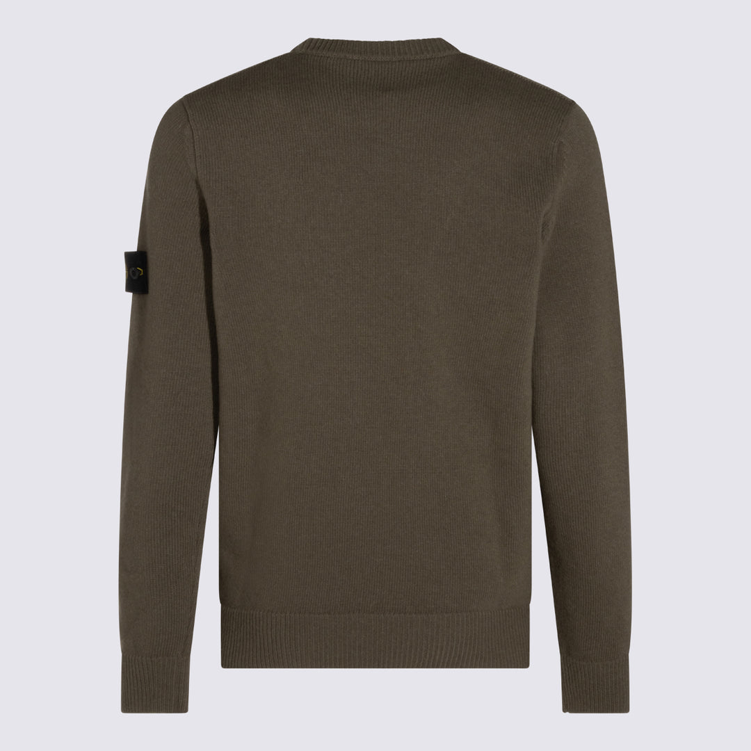 Stone Island Sweaters - MILITARY GREEN | a058581aeff3690b1997169ab0633c7ae9ffcb46