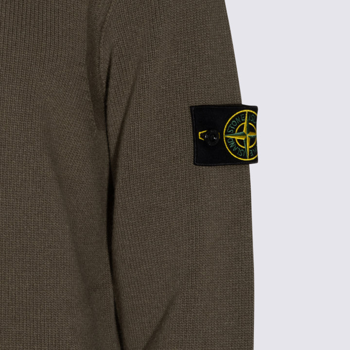 Stone Island Sweaters - MILITARY GREEN | 19b75e6ebc1b12e2badfe3a600f6af6bc2078687