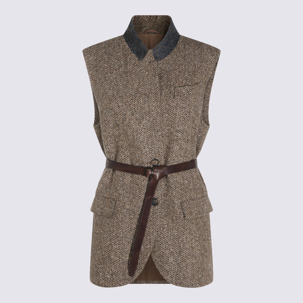 Jackets Camel/Nero