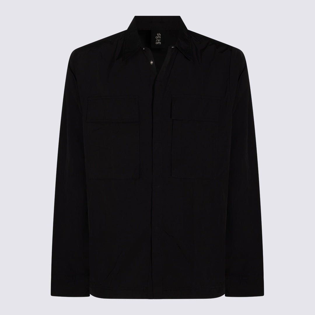 Thom Krom Shirts - Black | f24b5d18a8a5e55c65aa6edca372b0669e64f5f2