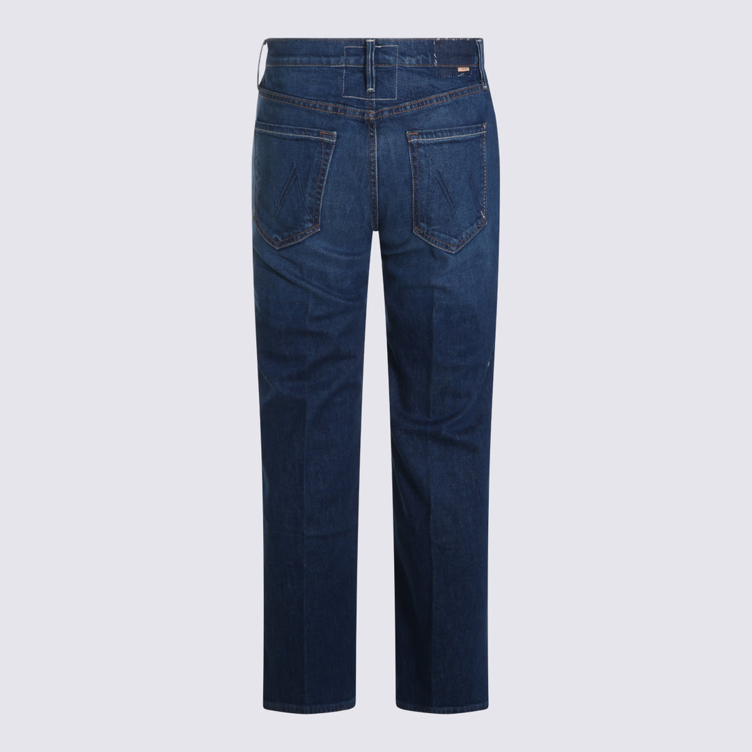 Mother Jeans - Blue | 5c3b10d5d9fe0f6f8fa3ec35a92223a77e1ee7aa