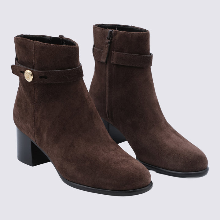 Tory Burch Boots - DARK COCOA | 61a5a002cd8eb3146e1040d23060c590c2fa51e1