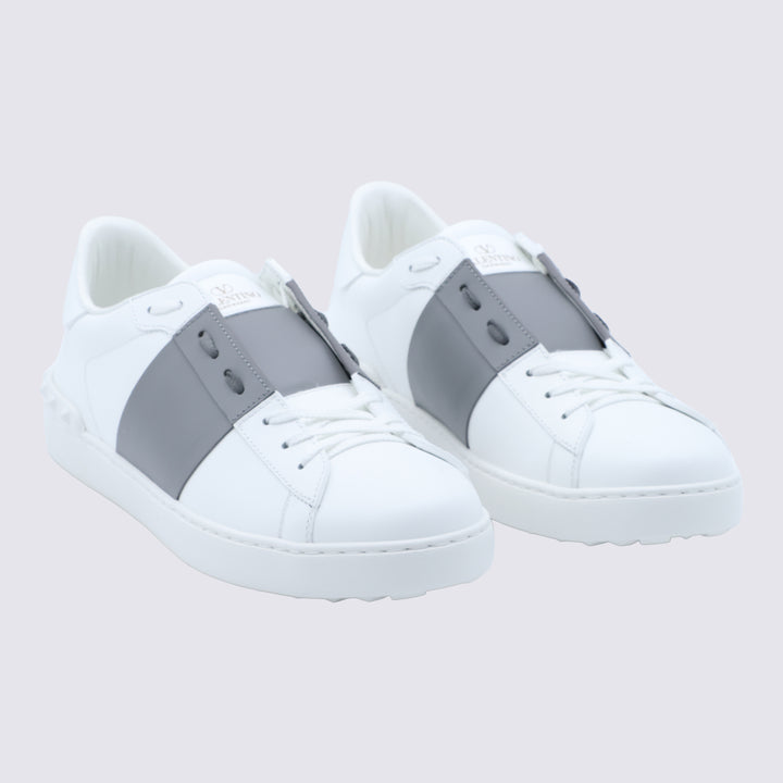 Valentino Garavani Sneakers - WHITE-GREY | 769c47018ba66db76ff48681ddb657293864cc63
