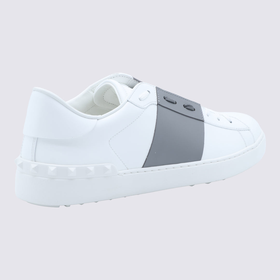 Valentino Garavani Sneakers - WHITE-GREY | 1e612657894aa9c252e3f86e757ae28186ae3e8c