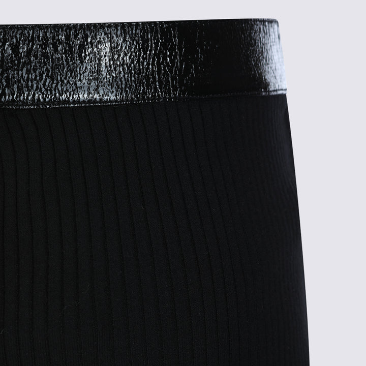 Courreges Trousers - Black | 5d39b636d82ad75cd8108d67f24b48c7ffc03666