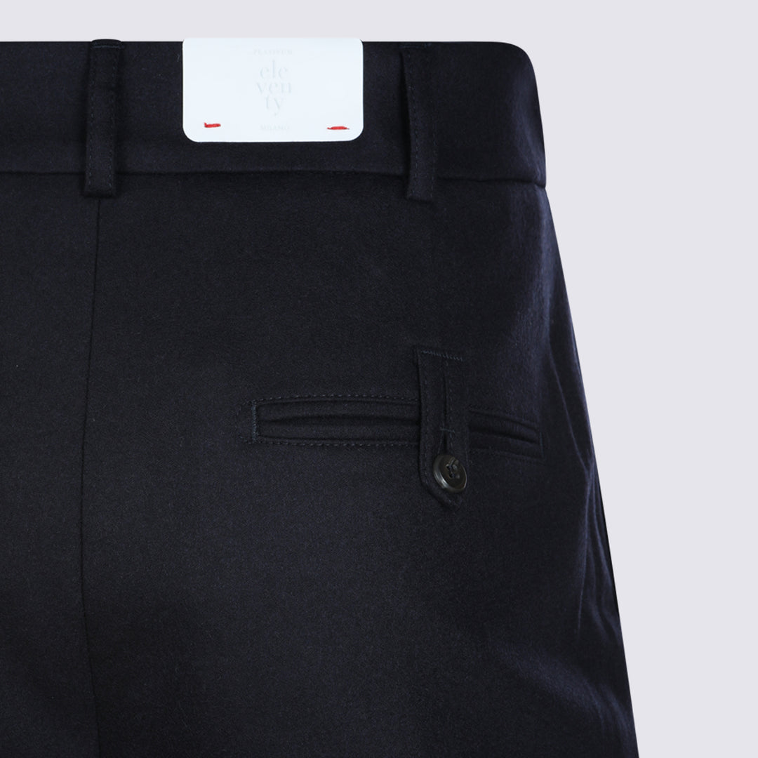 Eleventy Trousers - Blu e Verdi | 6ce602485d31f2113d593f5a934c498ceb03805e