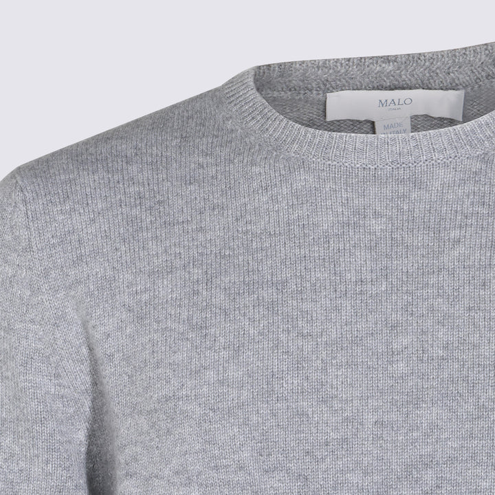 Malo Sweaters - Metallici e grigi | 4a956b7c30e3fbd1ca01f09477c85e76e12367e9
