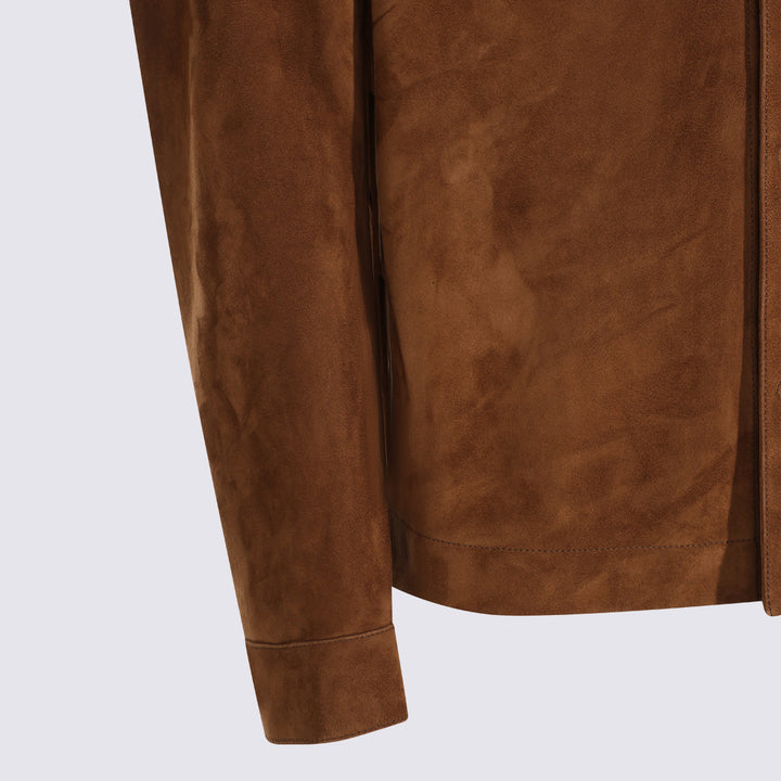 Tom Ford Jackets - TOBACCO | f4039d2649e8ecde493de254cd968d220ea766ef