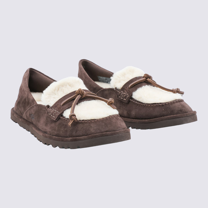 UGG Flat Shoes Burnt Cedar