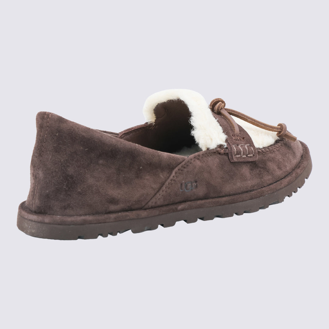 UGG Flat Shoes Burnt Cedar