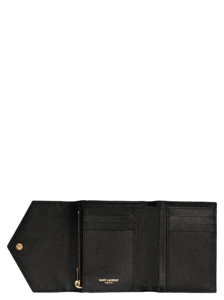 Saint Laurent Envelop Wallets and Card Holders - Black | 638f5197f9571bcdf43a1a1e9dc1c398f66af5c0