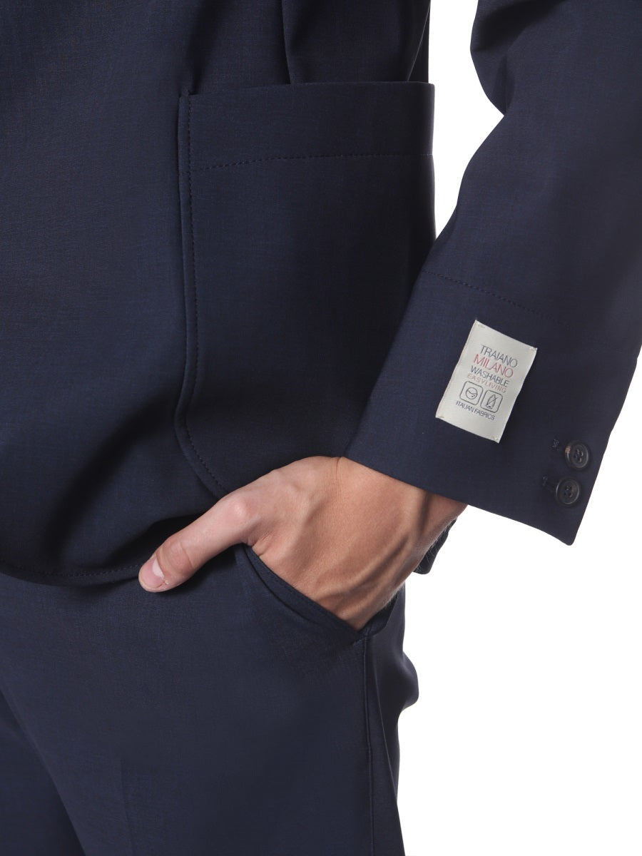 Traiano Jackets - Blue | Wanan Luxury