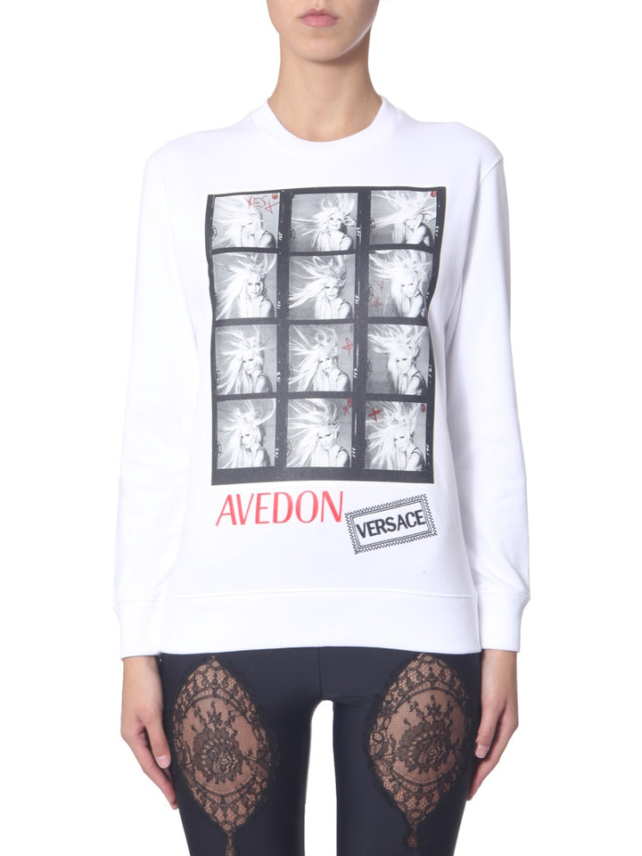 Versace Sweatshirts - White | Wanan Luxury