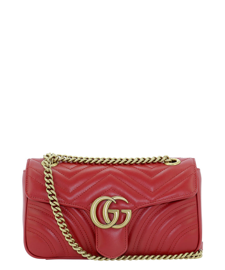 Gg Marmont 2 Shoulder Bags Red