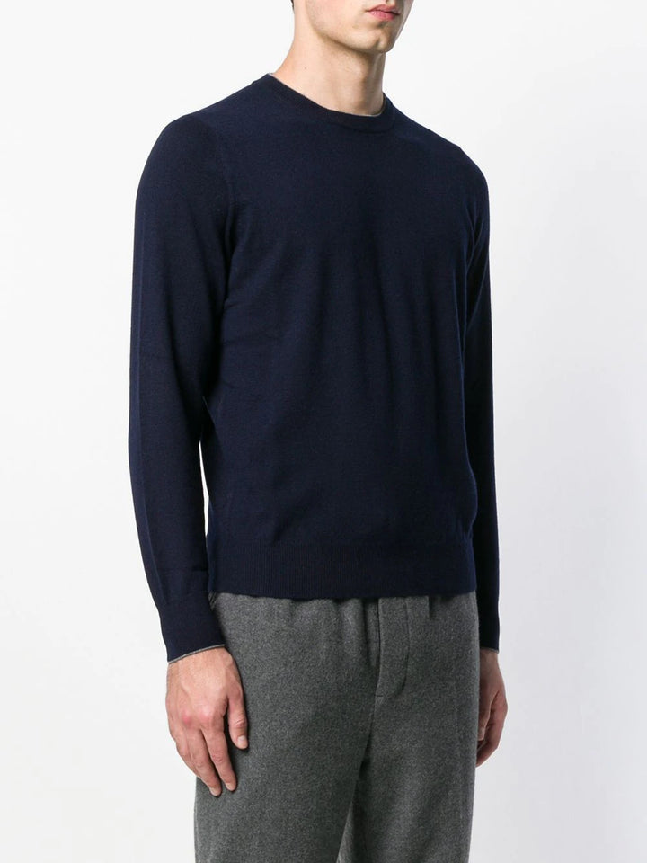 Brunello Cucinelli Sweater - Blue | 682bcb3dc53e2affc7ad58dc67f2af0cbc7d7b4a
