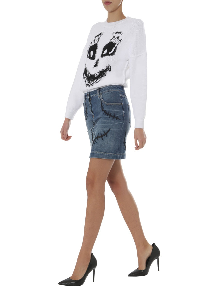 Moschino Sweaters - White | Wanan Luxury