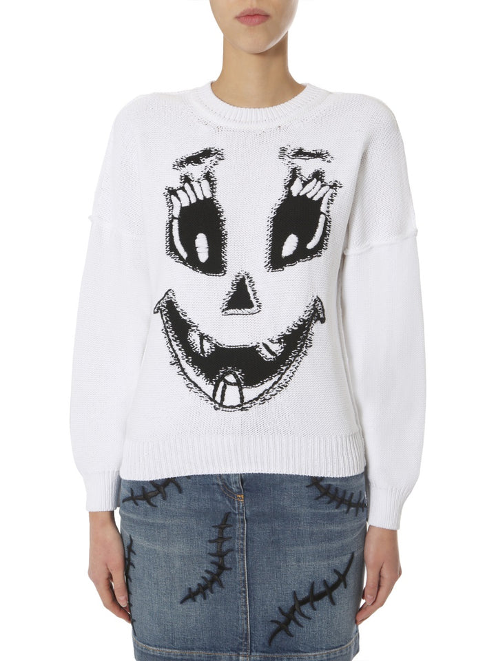 Moschino Sweaters - White | Wanan Luxury