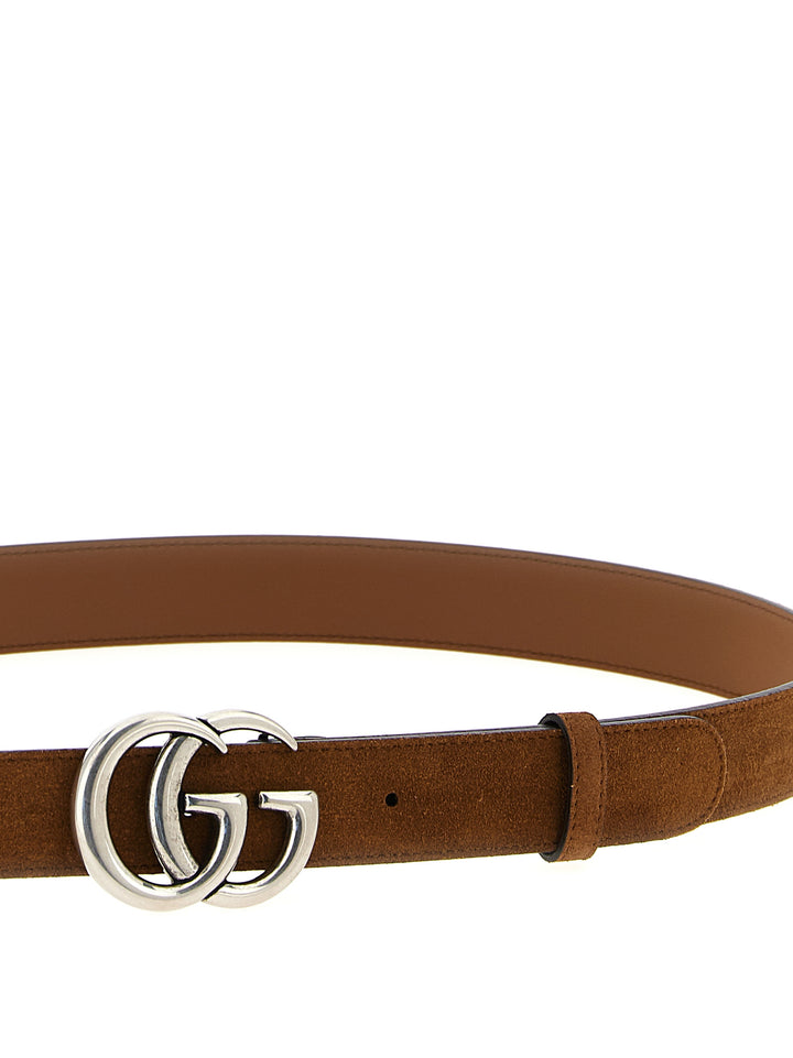 Gucci Gg Marmont Belts - Brown | ac71e94888f162100c50cef32c688fdd1cafa9e7