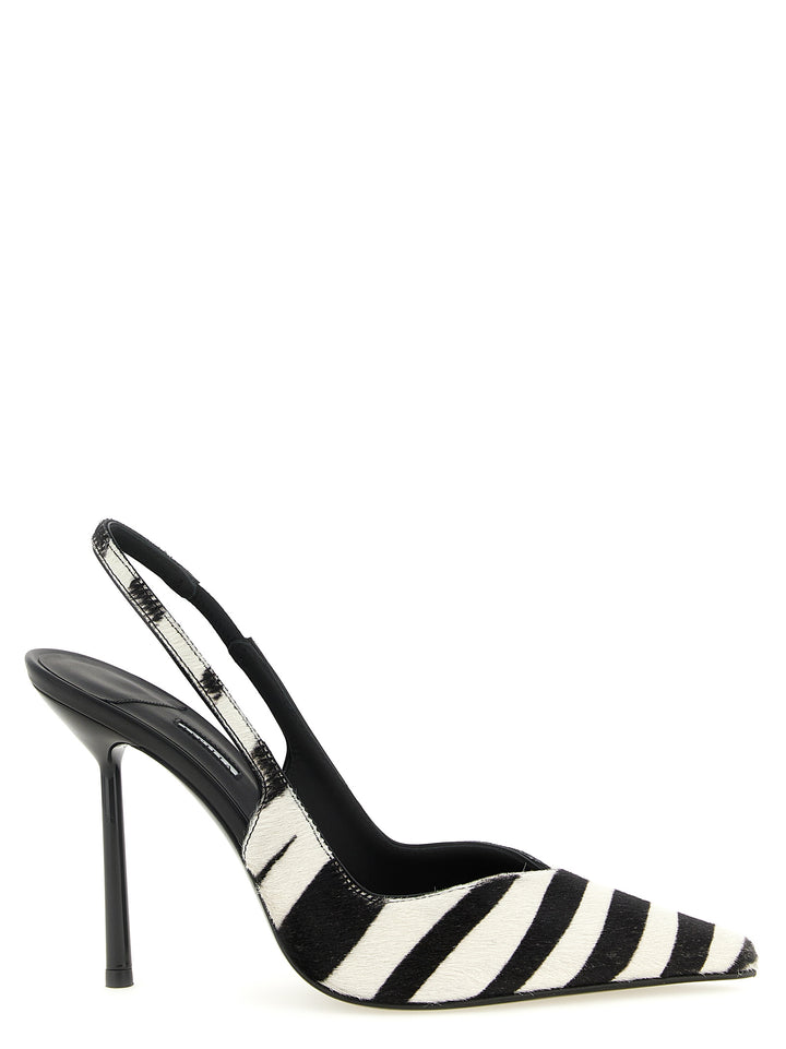 Le Silla Vivienne Pumps - White/Black | 333fc054ad99d5bbff7539516d872558fed363e0