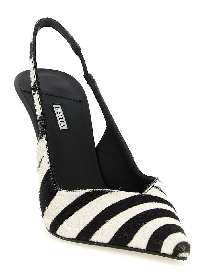 Le Silla Vivienne Pumps - White/Black | ffbbb3d87ddc1f1b97b99384d66cd70452bdcf89