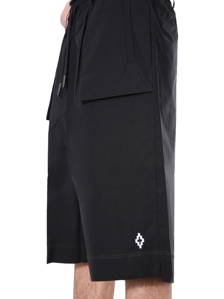 Marcelo Burlon Shorts - Black | Wanan Luxury