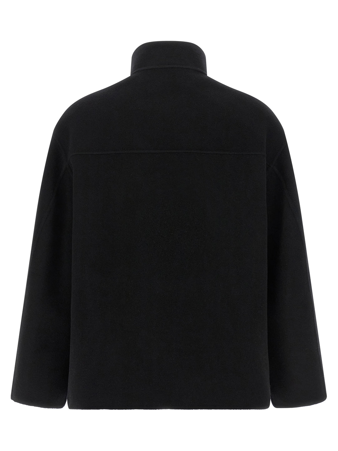 Rohe Double Wool Coat Coats and Trench Coats - Black | f92940cc75f0046a9a0a47ad4aa25d12a7fc0593